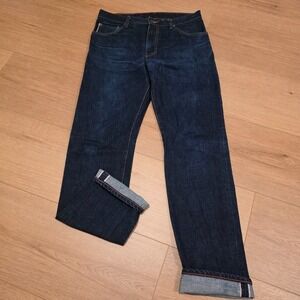 Raleigh Selvedge Denim Workshop Alexander Jeans Mens 33x33 White Oak Cone Denim